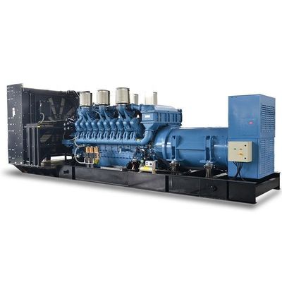 2400KW 3100KVA MTU 3단계 엔진 20V4000G63L 디젤 발전기 380V 및 낮은 소음