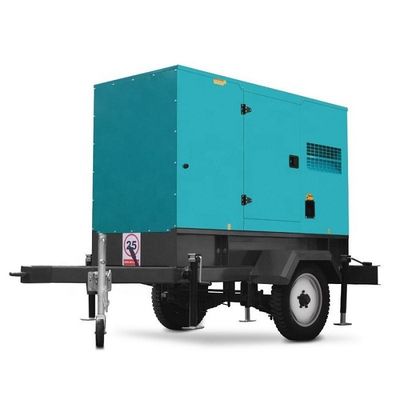 시일런트 타입 100kVA 이동 디젤 발전기 80KW 등급 전력 주파수 50 Hz/60 Hz