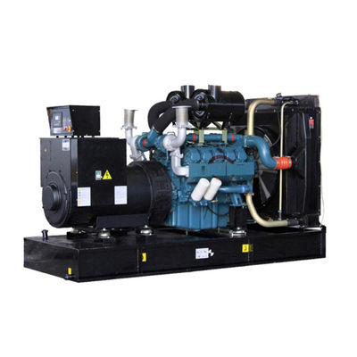 300KW 375KVA Doosan P158LE 디젤 발전기 380V 및 등급 전류 20A ~ 7000A
